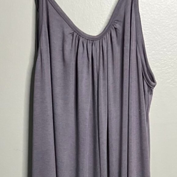 SNUGWIND Wms  Casual Sleeveless Strap Loose Adjustable Jumpsuits in Gray Size M - Picture 3 of 8
